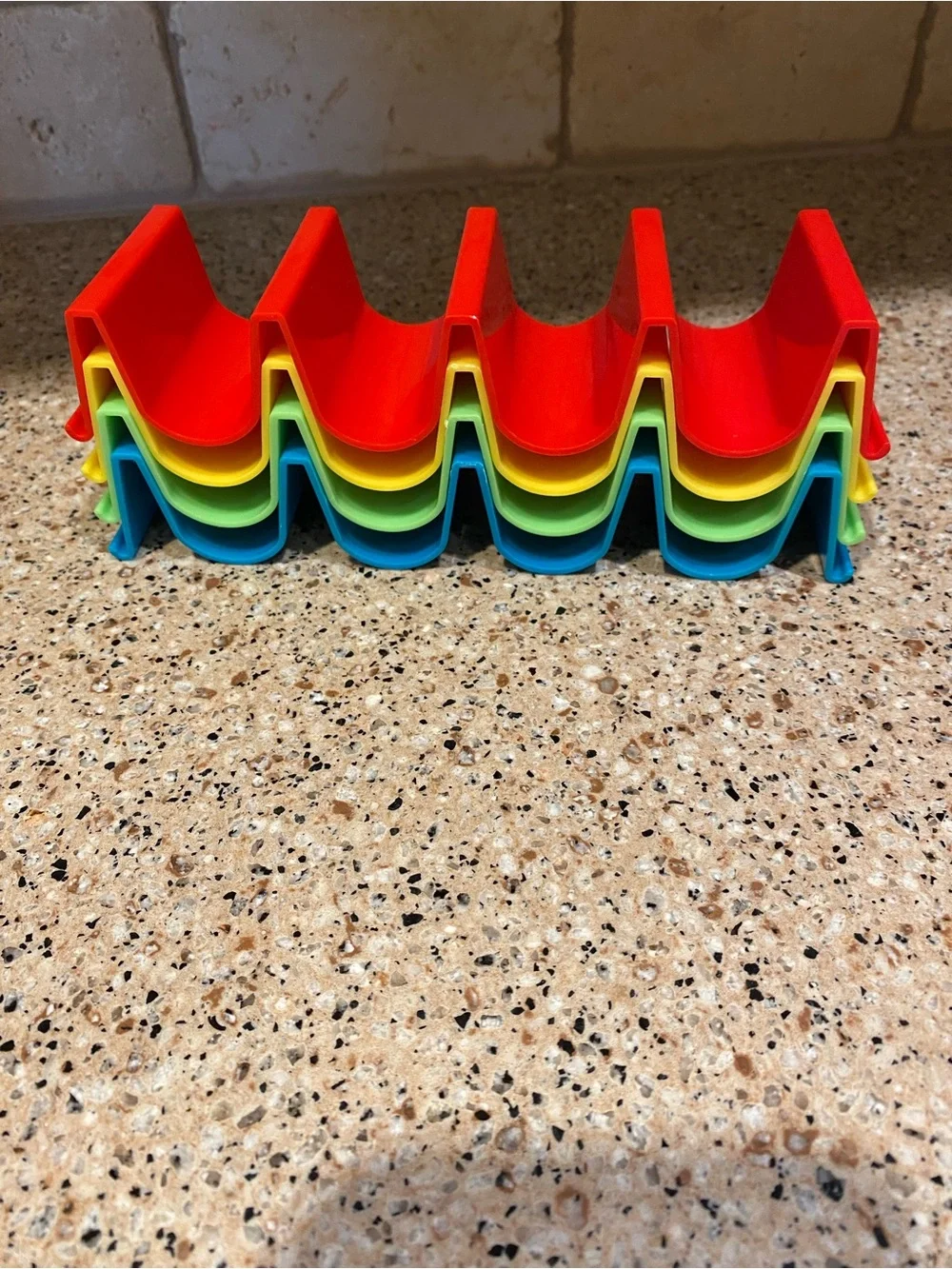 Taco Holders and Salsa Bowl Set